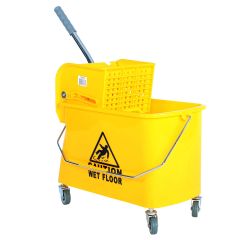 Sidepress Bucket And Wringer Yellow 21 Quart