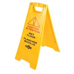 Wet Floor Sign English and French