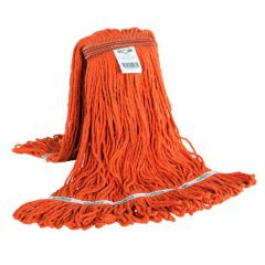 Synthetic Looped End Wet Mop Narrow Band Blue 20 oz