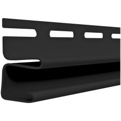 1/2" x 12' F Channel Gunmetal Black