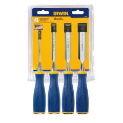 Iwrin Construction Chisel 4 Piece Set Assorted