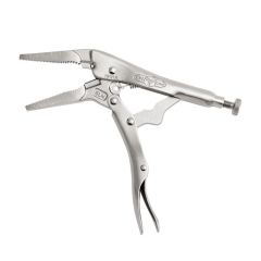 6" Long Nose Locking Pliers with Wire Cutter