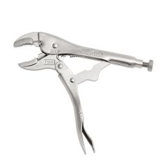 7" Curved Jaw Locking Pliers with Wire Cutter