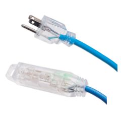 SJTW 16AWG 15 Ft Banana Cord Triple Tap