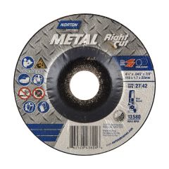 4-1/2" x .045" x 7/8" Depressed Center Metal Cut-Off Blade
