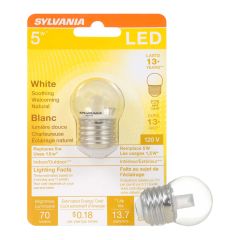 White S11 LED Light Bulb