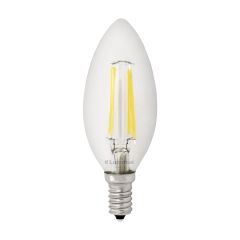 LED 4.5 Watt B10 E12 Bulbs 500 Lumens 5000 Kelvin