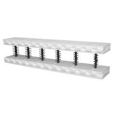 6" Straight Half Block