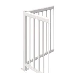 PROformance Straight Rail KIT 42 x 60 White