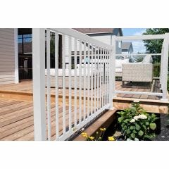 PROformance Glass Rail 42 x 72 White