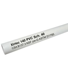 1-1/2" X 10' PVC Schedule 40 Pipe