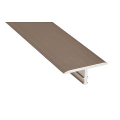 7/8" Ceramic T-Mould 8" Satin Dark Bronze