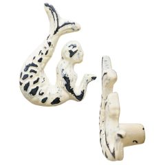Cream Mermaid Knob
