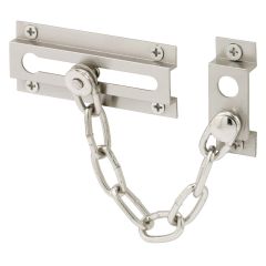 Door Lock Extruded Chain, Satin Nickel, Us15