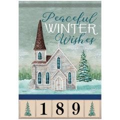 Peaceful Church Address Flag