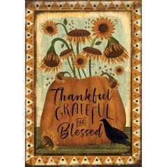 Thank Gratefull Garden Flag