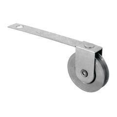 Screen Door Tension Spring, W/1" Steel B.B. Roller