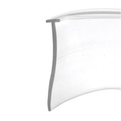 Shower Door Bottom Seal, "T", 36", Clear