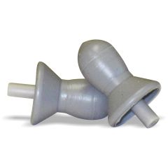 Grey Corded Ear Plug-3/Pack