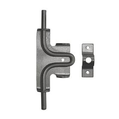 Black Slide Bolt Latch