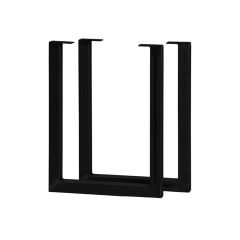 20"H x 15"W Black U Legs-2/Pack