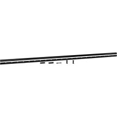 10' Black Top & Bottom Stair Rail For 5/8" Stair Pickets