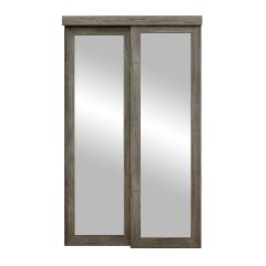60" X 80" Antique Sliding Mirror Door