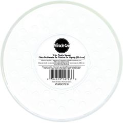 10" Clear Plastic Saucer