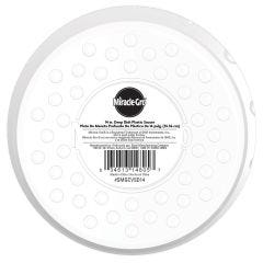 14" Deep Clear Plastic Saucer