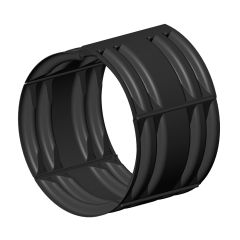 Raccord fendu 12 po pour tuyau d'aqueduc