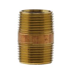 3/4" x 1-1/2" No Lead Bronze Nipple