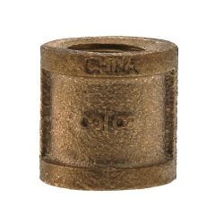 3/8" No Lead Bronze Coupling