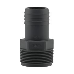 1-1/2" x 1-1/4" Poly Insert Male Adapter