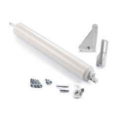 White Heavy Door Closer