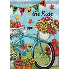 Garden Flag Enjoy The Ride