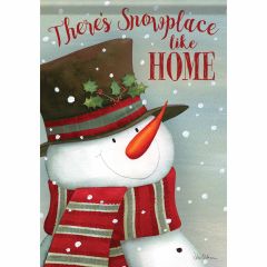 Garden Flag Snowplace Like Home