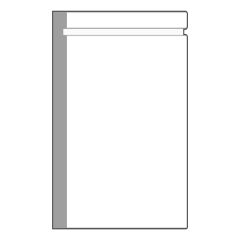 Primed MDF Notched Base #32 1/2" x 6 1/2" x 14'