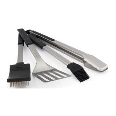 4 Piece Stainless Steel Baron™ Series BBQ Tool Set