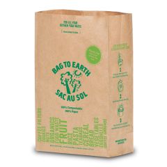Small Paper Food Waste Bag
