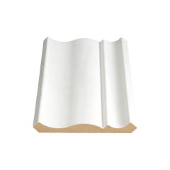 5/8" x 5.1/4" x 14' Primed MDF Crown Moulding