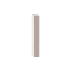 1" x 5" x 16' MDF Primed Board