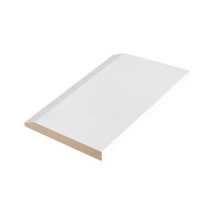1/2" x 4.3/4" x 16' Primed MDF Bevel Baseboard