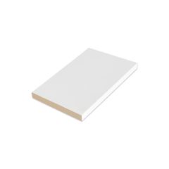 1/2" x 4.1/2" x 8' Primed MDF Baseboard