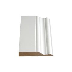 5/8" x 4.5/32" x 8' Primed MDF Baseboard