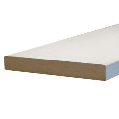 1" x 6" x 12' Primed MDF Board