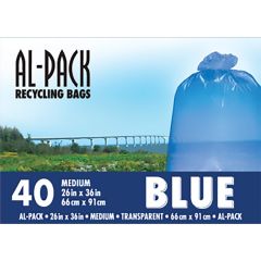 Medium Blue 26 x 36 40/Pack