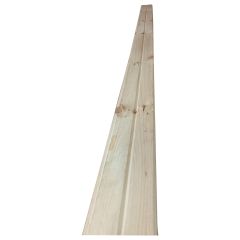 Panneau plat en pin à joint en V 1 x 6 po x 8 pi