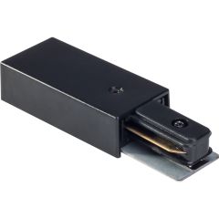 Track Lighting Live End Power Feed Black