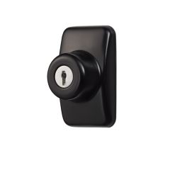 Keyed Deadbolt In Black