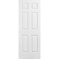 30" x 78" 6-Panel Interior Door